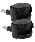 6 Heavy Duty Swivel Caster Wheels with Brake for Laundry Carts & Small Furniture Durable & Easy Spin Replacement Wheels for Home Use, black design.
