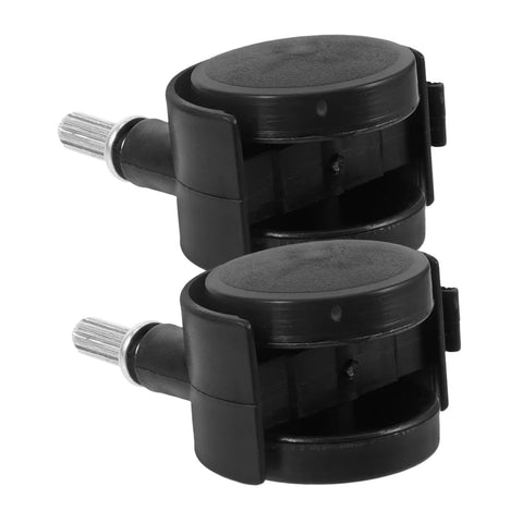 6 Heavy Duty Swivel Caster Wheels with Brake for Laundry Carts & Small Furniture Durable & Easy Spin Replacement Wheels for Home Use, black design.