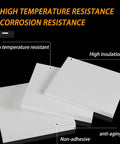 PTFE Sheets 200 X 200 Mm, Thickness 0.5 To 12 Mm, Teflon Nonstick Sheet showing high temperature resistance and insulation