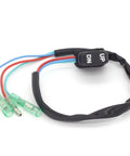 Trim And Tilt Switch Assembly For Mercury Outboard Remote Control Box, 18 inch cable, replaces models, easy to mount.