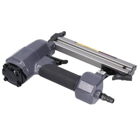 Rock Solid Heavy Duty Pneumatic Brad Nailer With Low Air Consumption For Lightning Fast Driving And Smooth Woodworking Builds That Get The Job Done Without Any Frustration