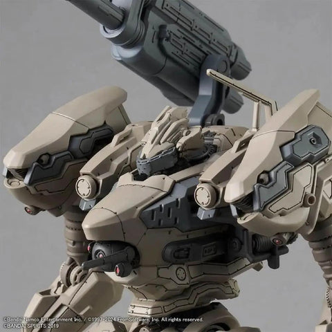 RaD CC-200 Orbiter Nightfall 30MM 1/144 Model Kit For Armored Core VI Fires Of Rubicon No Glue Build, detailed chest view
