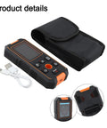 Stud Finder Wall Scanner NF-513 Metal Detector for Wood Studs AC Wire Pipe Detection Deep Scan 80mm LCD Display Type-C Charge with USB cable and pouch.