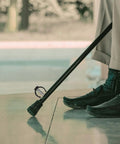 Cane with Eight Pieces C Shaped Locking Clips For Walking Aid Accessories And Raised Toilet Seat Locks in use