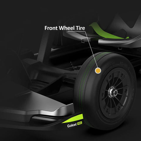 Front Wheel Tire Replacement For Segway Ninebot GoKart Kit 2 Pro GoKart Pro Lamborghini Bumblebee Optimus Prime Limited Edition