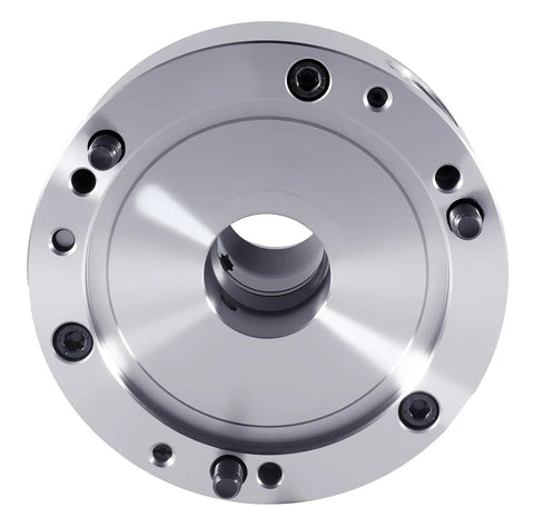 5C Collet Chuck 5 Inch Plain Back For Lathe Machine With Recessed Back Plate Ready To Install Via Adapter Heavy Duty 0.0006 TIR