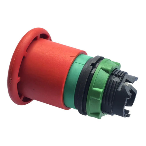 Straight Up Badass Aftermarket Emergency Stop Button For Heavy Duty Scissor Lifts And Rough Terrain Gear Sweet Safety Swap Part 147051 Plug And Play Install Any Time Any Place