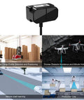 TFmini Plus LiDAR Sensor Module for drones and robots with 0.1-12m range featured in various industrial and automation applications.