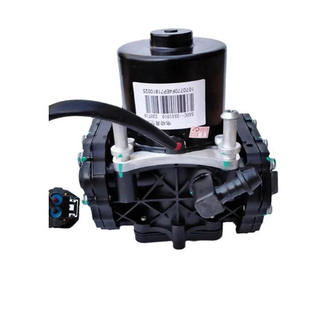Heavy Duty Electric Vacuum Pump Direct Swap Fit For BYD Tang Qin Song E5 E6 Yuan EV Qin Plus Slick Cast Housing top view