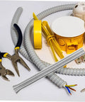 Durable 10 Piece Spring Tubing Bender Set For Plumbing And Electrical Projects. High Density Metal Pipe Bending Tool for tubes and tools.