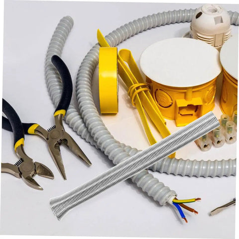 Durable 10 Piece Spring Tubing Bender Set For Plumbing And Electrical Projects. High Density Metal Pipe Bending Tool for tubes and tools.
