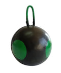 Beefy Round Ball Archery Target For Backyard Practice Built Tough With Self Healing Foam 9x9x9 Inch Surface Front View