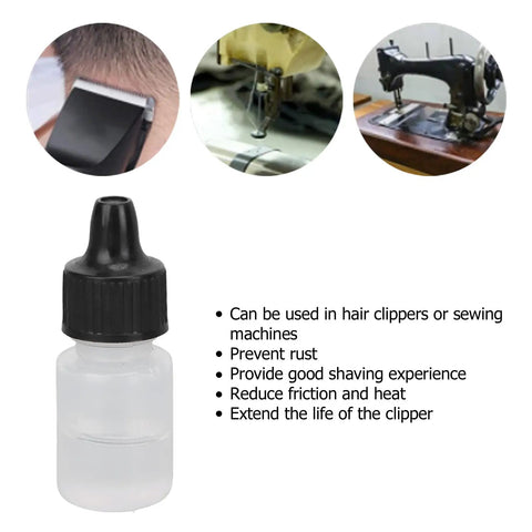 10 Pack Shaver Lubricant Oil For Electric Clippers And Hair Trimmers Maintenance Oil To Reduce Friction And Heat Prevent Dull Blades Extend Blade Life Smooth Shaves Ideal For Home Grooming And Small Machines, small bottle