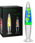 Motion Table Lamp 16 Inch Volcano Lamp With Blue Liquid And Green Wax Totally Fun For Kids And Grown Ups Calming Night Light