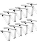 Heavy Duty Stainless Steel Tablecloth Clips 12 Pack Windproof Tablecloth Holders For Outdoor Tables Ideal For Restaurants Parties Weddings And Camping Rust Resistant Clips