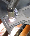 Square Cutter Plasma Stencil Kit 5 Piece Set For Pro Grade Metal Fabrication with plasma torch on metal stencil guide