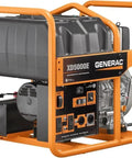 5000-Watt Diesel Portable Generator With Steel Frame And Lift Eye, Ready For Emergency Backup Power On Jobsites, Rugged And Reliable
