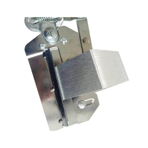 Manual Metal Channel Letter Bender Tool For Quick Bends Pliers Portable Hand Tool For Sign Makers, silver close-up view