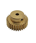 Brass Spur Gear 0.6 Module 39 Teeth With 4mm Bore Straight Teeth Pinion Cylindrical Gear Shaft Hardware For Robotics