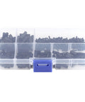 Rock Solid Nylon Standoff Spacer Kit For Circuit Boards With 250 Pieces Includes Male And Female Hex Pillars Anti Signal Interference Easy Mounting Great For Chip Thermal Channels M2 Dual Pass D Model. nylon spacers in clear organizer box