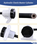 Hydraulic Clutch Master Cylinder Reservoir With Cap And Diaphragm For Chevy Camaro And Pontiac Firebird 1998 To 2002 Replacement Part Direct Fit Durable High Quality Clutch System Upgrade Kit