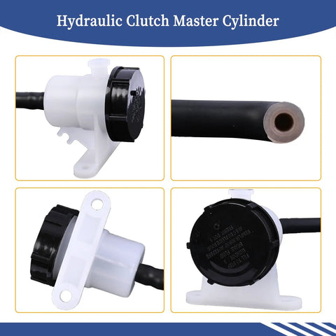 Hydraulic Clutch Master Cylinder Reservoir With Cap And Diaphragm For Chevy Camaro And Pontiac Firebird 1998 To 2002 Replacement Part Direct Fit Durable High Quality Clutch System Upgrade Kit