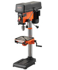 Heavy Duty 12 Inch Benchtop Drill Press With 1 HP Motor, 6.2 Amp, Variable Speed From 530 To 3140 RPM, 0 To 45 Degree Tilting Table, Laser And LED Light, A Real Workhorse For Wood And Light Metal Projects, side view