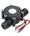 3-Pack Mini Hydroelectric Generator With Micro Water Turbine Output 5V 12V 80V DC Portable Charger Half Inch Thread Black