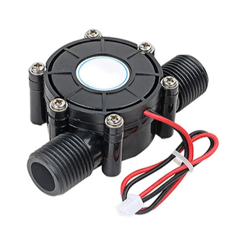 3-Pack Mini Hydroelectric Generator With Micro Water Turbine Output 5V 12V 80V DC Portable Charger Half Inch Thread Black