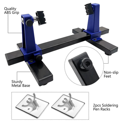 Pro Grade Adjustable Soldering Clamp For Circuit Boards PCB Holder Frame And Clamping Kit With 360 Degree Rotation
