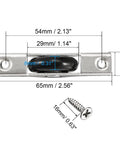 Heavy Duty 29Mm Black Nylon Single Track Roller For Sliding Doors And Windows Featuring Silky Smooth Operation and detailed dimensions.