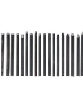 Pro Grade Jewelry Making Kit with Anvil Chisel Set, 20-piece steel punches for carving, engraving, and texture art jewelry crafting.