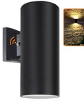 Dusk To Dawn Sensor Outdoor Wall Light with Up And Down Lighting, ETL Listed Die Cast Aluminum Waterproof Sconce for Porch Garage Garden and Patio