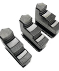 K11 100 External Lathe Chuck With 100mm Internal Jaws Premium 3 Jaw Chuck Spare Part showing spare jaws for metal turning