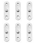 Hidden Pivot Door Hinges Set Of 6 Stainless Steel With Free Rotation Durable Quiet Rotary Door Hardware For Bedroom And Tall Building Doors Easy Installation