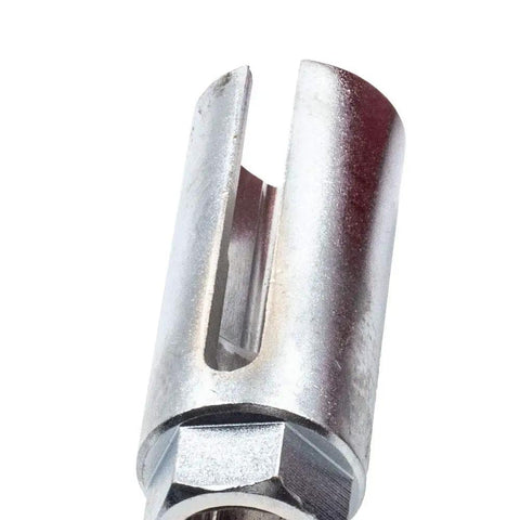 Oxygen Sensor Socket Wrench Set For O2 Removal, Six Point Seven Eighths Inch, Universal Auto Tool Kit, deep-well steel detail