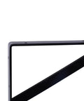 Close-up of Set Of Four 18 Inch Heavy Duty Shelf Brackets Black Powder Coated Steel wall mount, showcasing strong design.