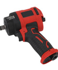 Shop Grade 1/2 Inch Drive Air Impact Wrench With Dead Nut Quiet Exhaust And Ergonomic Handle Lightweight Pneumatic Changer close-up view