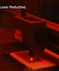 Kick-Ass 3D Printer Enclosure With Heavy Duty Blower To Sweep Fumes And Particulates Out Laser Safe Panels during laser reduction process.