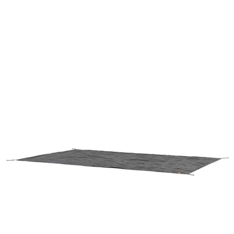 Heavy Duty Tent Footprint Groundsheet For 9 Person Instant Cabin Tents Easy Camp Setup Tarp Weatherproof Floor Saver That Fits 13ft6in X 8ft6in Tents Durable Outdoor Camping Accessory laid out flat
