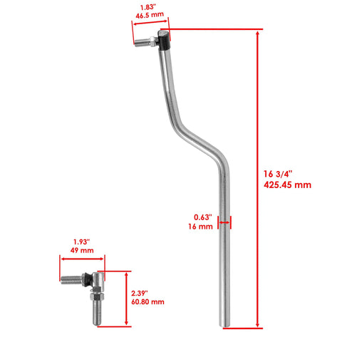 Selective Sector Drag Link Kit For John Deere G110 L100 L105 L107 L108 L110 L111 L118 L120 L130 Sabre 14.542Gs With Left And Right Drag Links Pinion Gear Gear Plate And Steering Shaft Bushings Beefed Up; steel steering link dimensions