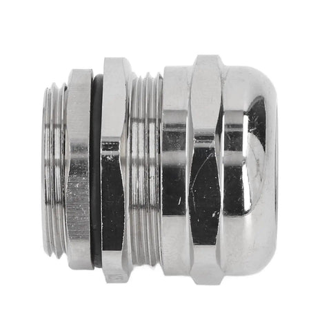 Rugged M25 Cable Gland Kit Adjustable 304 Stainless Steel Cord Grip IP68 Waterproof Strain Relief side view