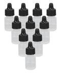 10 Pack Shaver And Clipper Lubricant Oil Set For Reducing Friction Extending Service Life Easy Glide Pro Grade Maintenance For Shavers Clippers And Sewing Machines clear dropper bottles