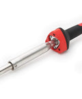 80 Watt LED Soldering Iron With Three 5mm High Temperature LEDs At 25 Lumens Per Sq Ft For Superior Visibility And Precision Soldering Up To 900F With A Co Molded Soft Grip Non Slip Handle Ideal For Electronics DIY Projects
