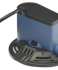 Submersible Pool Cover Pump, 350 GPH Water Removal to Keep Your Cover Safe, close-up with garden hose attach port visible