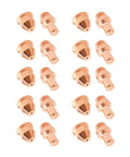 Premium CB70 Plasma Torch Consumables Kit featuring durable copper nozzles for Eastwood Versa Cut 60A machine.
