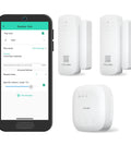 LoRa Smart Door Sensor Starter Kit With SpeakerHub Audio Hub And Two Door Sensors Up To Quarter Mile Range Left Open Reminders