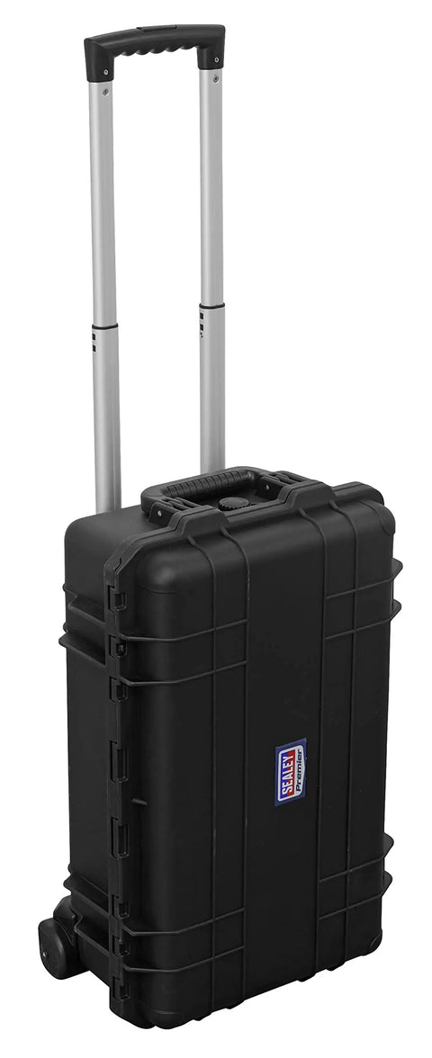 Sturdy black case for 1000V Insulated Tool Kit 3/8 Inch Drive, 50-Piece Electrical Hand Tool Set Built For Live Wiring