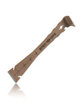 Trim Bar Pry Bar For Carpentry Built Tough With High Carbon Spring Steel Beveled Edges Nine Point Five Inches One Pack Handy Siding And Shingle Removal Tool Featuring Crosshair Centerline Nail Puller And Integrated Ruler