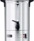 Massive 18 Liter Commercial Coffee Urn And Hot Beverage Dispenser Stainless Steel Percolator Maker with Anti Drip Spout